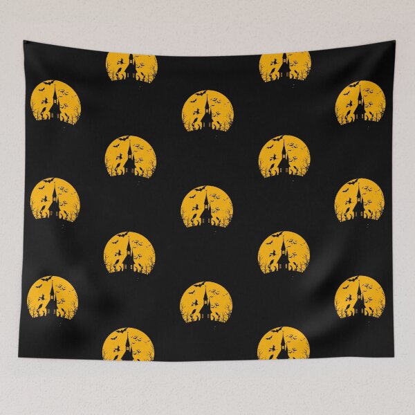 Item preview, Haunted Halloween Moon designed and sold by j-tippens-art.