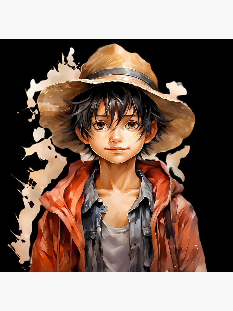 Reimagined Monkey D. Luffy from One Piece Postcard for Sale by