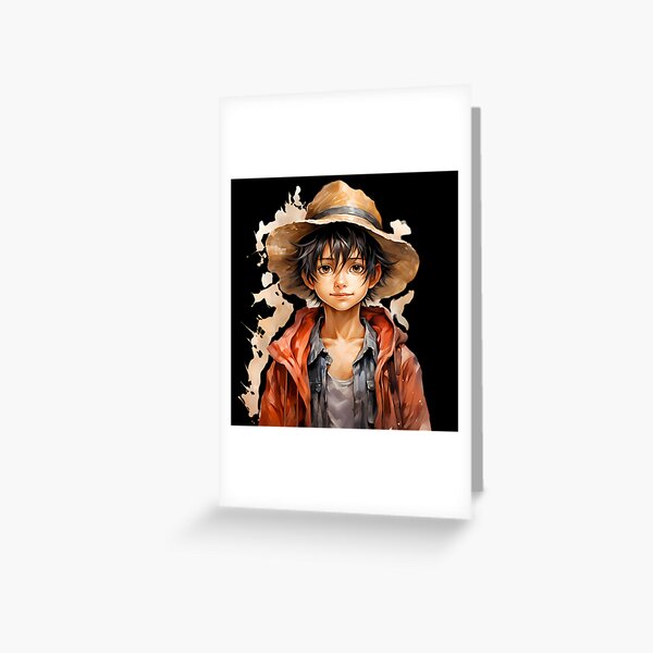 Reimagined Monkey D. Luffy from One Piece Postcard for Sale by