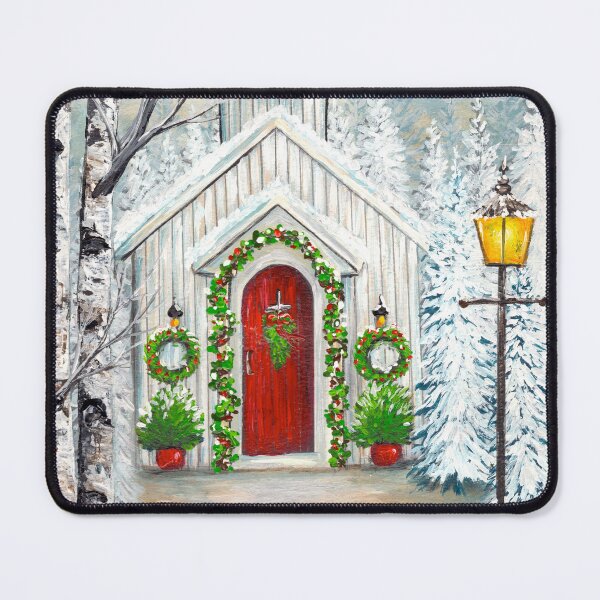 Item preview, Christmas Country Church designed and sold by Tiffany Roy.