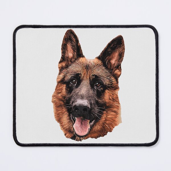Item preview, German Shepherd Head Tilt designed and sold by ElegantCat.