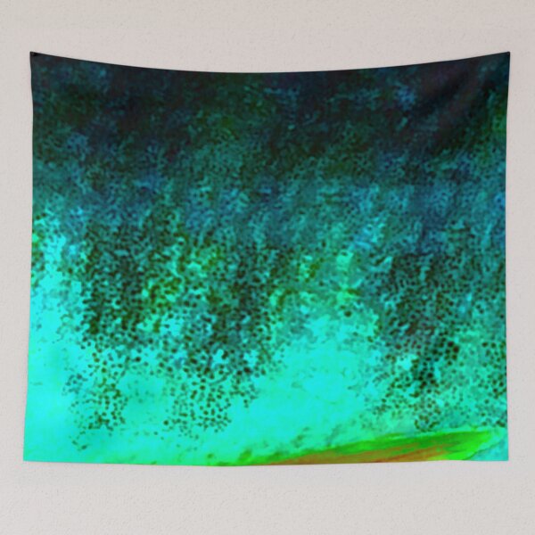 Item preview, Teal Grass Pickerel Scales designed and sold by CJRPics.