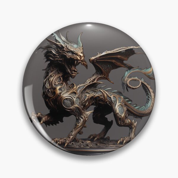 Item preview, Bronze Dragon Statue designed and sold by pumsquare.