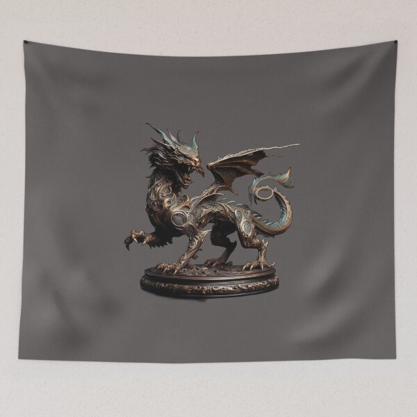 Item preview, Bronze Dragon Statue designed and sold by pumsquare.