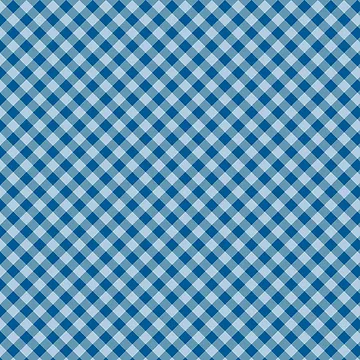 Artwork thumbnail, Blue Checkered Pattern by Patternliss