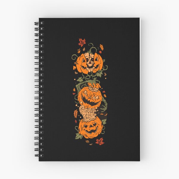 Item preview, SCARY PUMPKINS BLACK HALLOWEEN designed and sold by DadaVa.