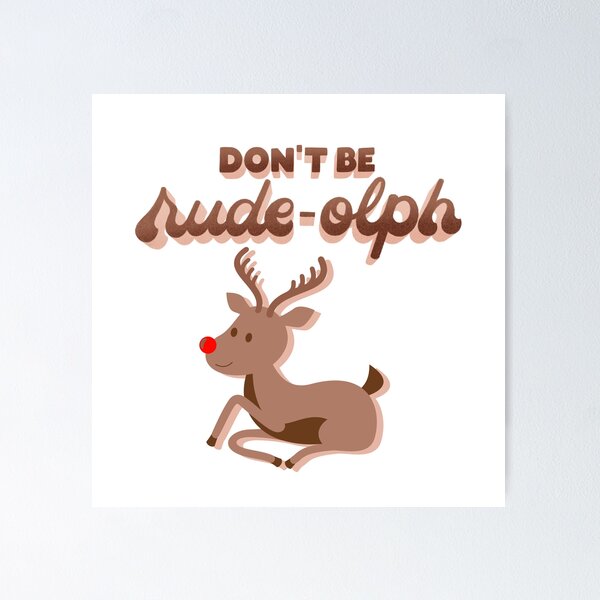 Item preview, the red nosed reindeer shirt christmas reindeer designed and sold by CreativaNook.