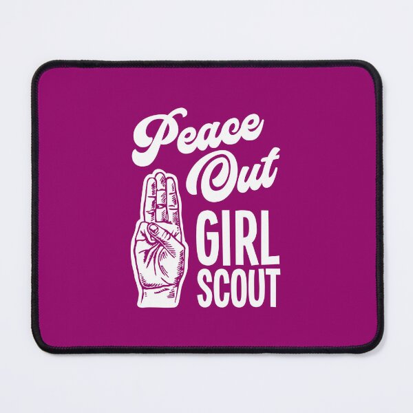 Item preview, Peace Out Girl Scout designed and sold by IfDesignGroup.