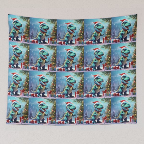 Item preview, Dino Christmas Celebration designed and sold by Neranchara.