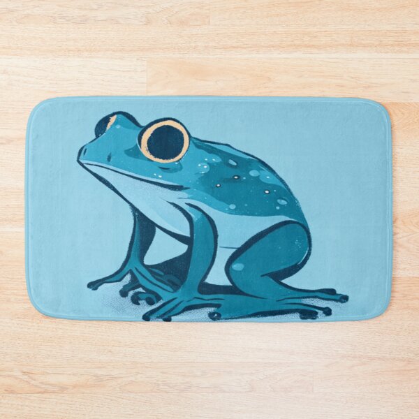 Item preview, ranita azul designed and sold by Alvaro Norambuena Gaete.