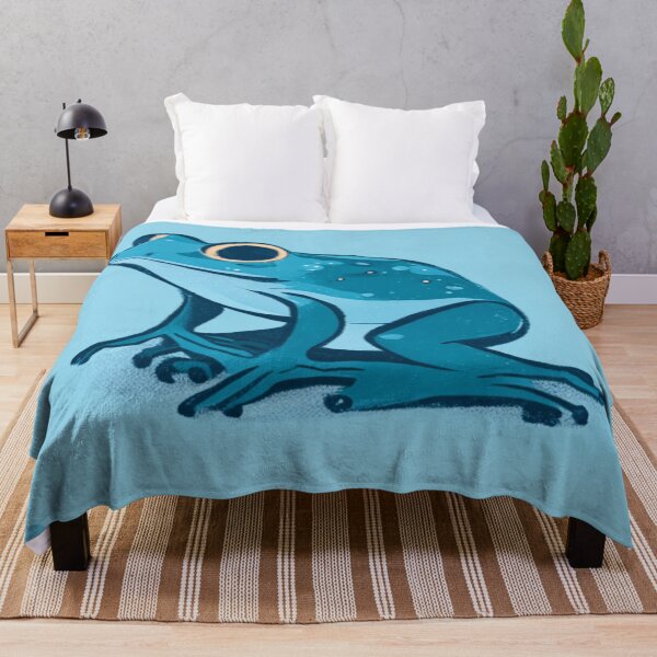 Item preview, ranita azul designed and sold by Alvaro Norambuena Gaete.