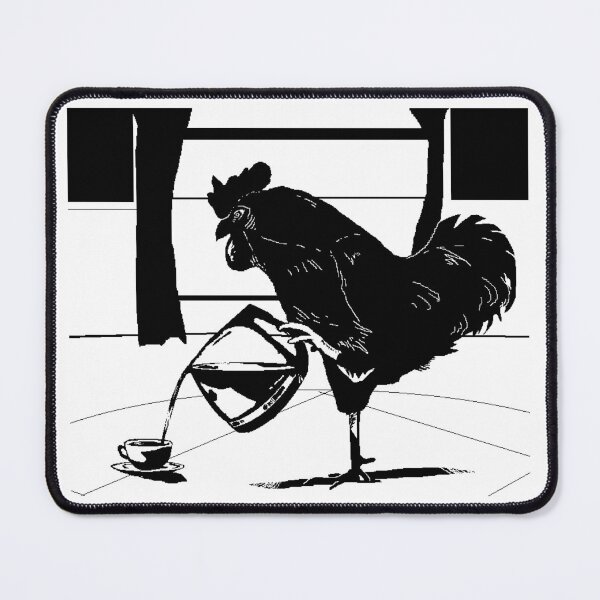 Artikelvorschau, MSpaint Coffee Rooster entworfen und verkauft von AxowShirts.