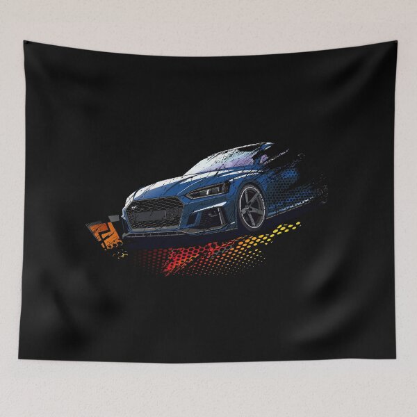 Item preview, RS5 Audi Hexagonal Scratched Design - ViTeeDesign designed and sold by ViTee Design.