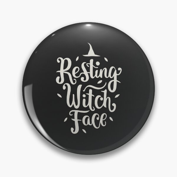 Item preview, Resting Witch Face designed and sold by Frank Ring.