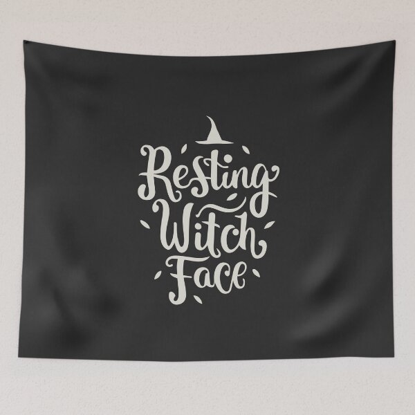 Item preview, Resting Witch Face designed and sold by Frank Ring.