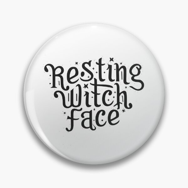 Item preview, Resting Witch Face designed and sold by Frank Ring.