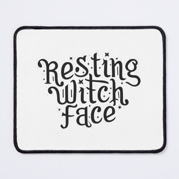 Item preview, Resting Witch Face designed and sold by Frank Ring.