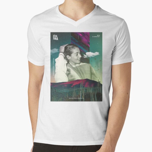 Chavela Vargas - Recultura 015 V-Neck T-Shirt
