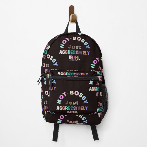 Item preview, Not Bossy, Just Aggressively Helpful Funny designed and sold by AJ DESIGN.