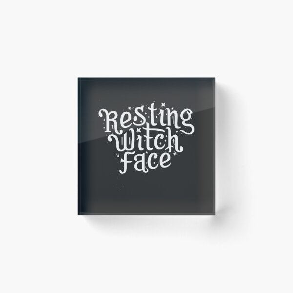 Item preview, Resting Witch Face designed and sold by Frank Ring.