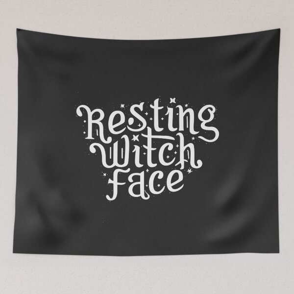 Item preview, Resting Witch Face designed and sold by Frank Ring.