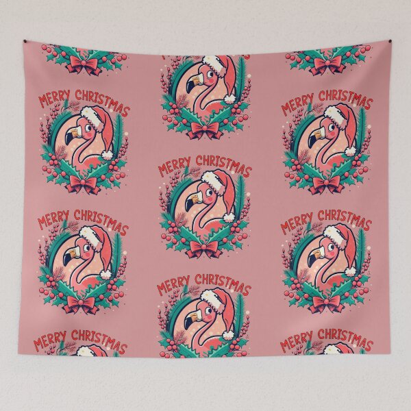Item preview, flamingo christmas lover designed and sold by The  Knick Knack Nook.