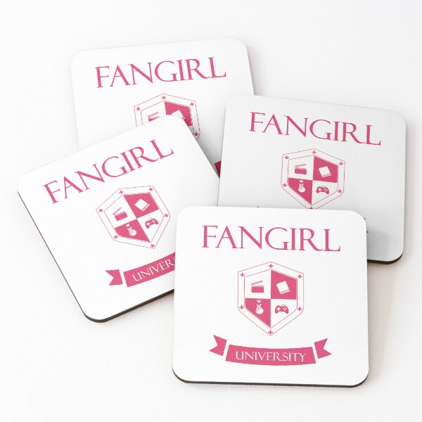 Item preview, Fangirl University - Pink Version designed and sold by Introvert Corner.