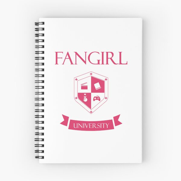 Item preview, Fangirl University - Pink Version designed and sold by Introvert Corner.