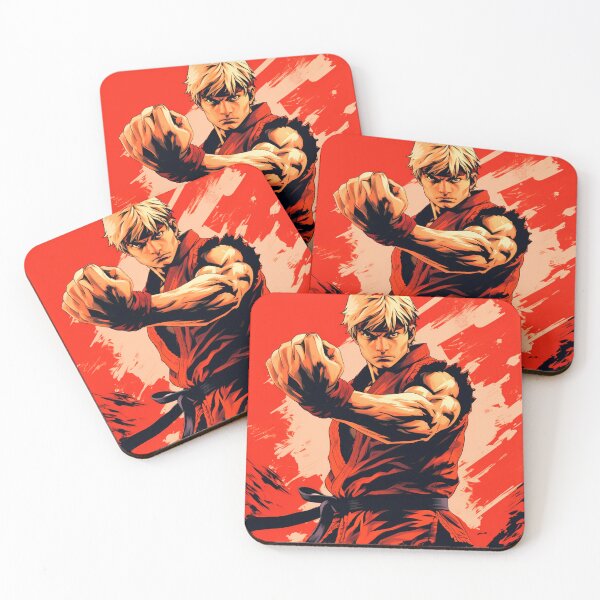 Item preview, Blonde Karateka in Red designed and sold by Negronbebe.