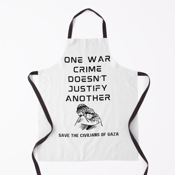 Item preview, One War Crime Doesnt Justify Another. Save The Civilians Of Gaza designed and sold by Rebel-Design.
