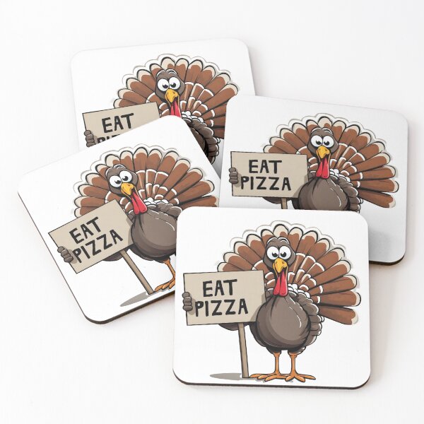 Item preview, Save A Turkey Eat Pizza Funny Thanksgiving  designed and sold by MKCollabs.