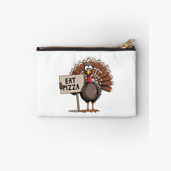Item preview, Save A Turkey Eat Pizza Funny Thanksgiving  designed and sold by MKCollabs.