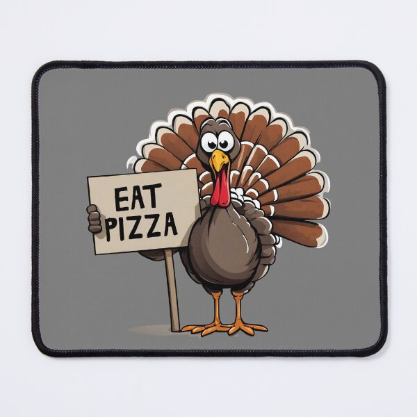 Item preview, Save A Turkey Eat Pizza Funny Thanksgiving  designed and sold by MKCollabs.