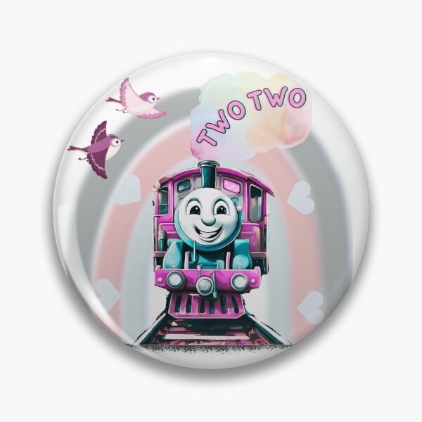 Item preview, Two Two train, locomotive, birthday designed and sold by Reflect33.