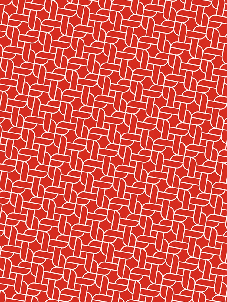 Thumbnail 4 of 4, iPhone Case, Red Rope Pattern designed and sold by Patternliss.