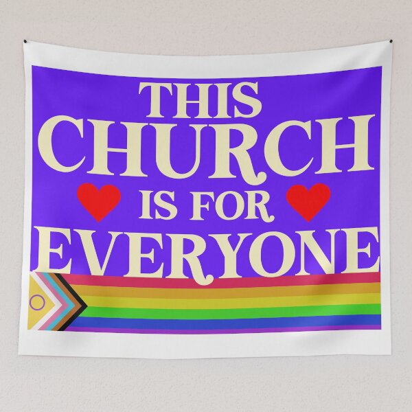 Item preview, This Church is for Everyone designed and sold by citruslimelemon.