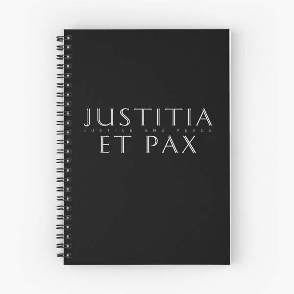 Item preview, Latin Inspirational Quote: Justitia et Pax (Justice and Peace) designed and sold by Elvin Dantes.