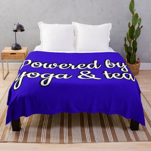 Item preview, Powered by Yoga and Tea  designed and sold by Inspirationmotivation.