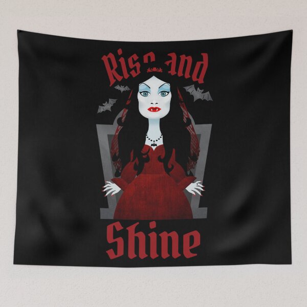 Item preview, Rise and Shine, Vampire! designed and sold by RoGoArt.