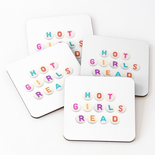 Item preview, HOT GIRLS READ designed and sold by metromuse.