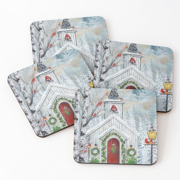 Item preview, Christmas Country Church designed and sold by Roy & Tiffany.