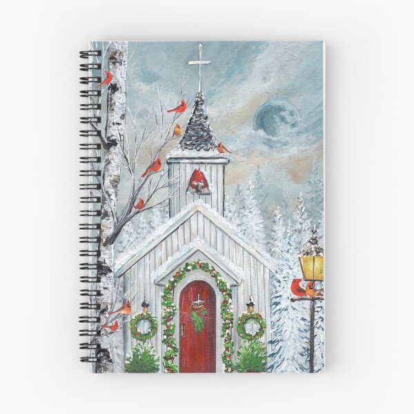 Item preview, Christmas Country Church designed and sold by Tiffany Roy.