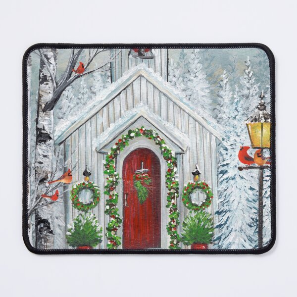 Item preview, Christmas Country Church designed and sold by Tiffany Roy.