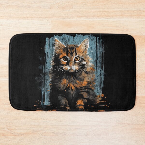 Item preview, A Ragamuffin Cat - Street Art Vintage Distressed  designed and sold by GVRDesign.