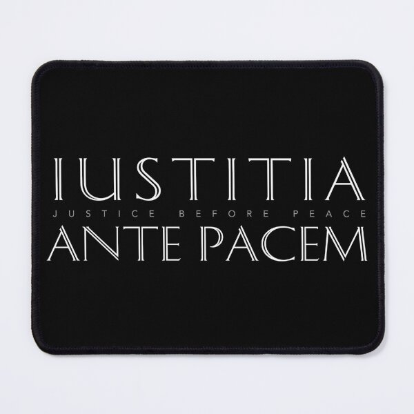Item preview, Latin Inspirational Quote: Iustitia Ante Pacem (Justice Before Peace) designed and sold by Elvin Dantes.
