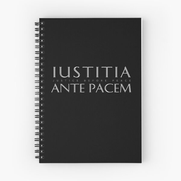 Item preview, Latin Inspirational Quote: Iustitia Ante Pacem (Justice Before Peace) designed and sold by Elvin Dantes.