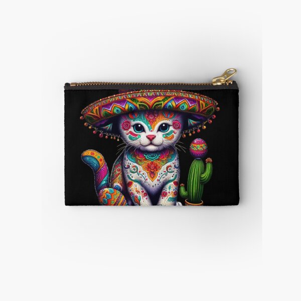 Item preview, Mexican Artisanal Kitten: A Touch of Realism and Tradition designed and sold by PatyCreations.