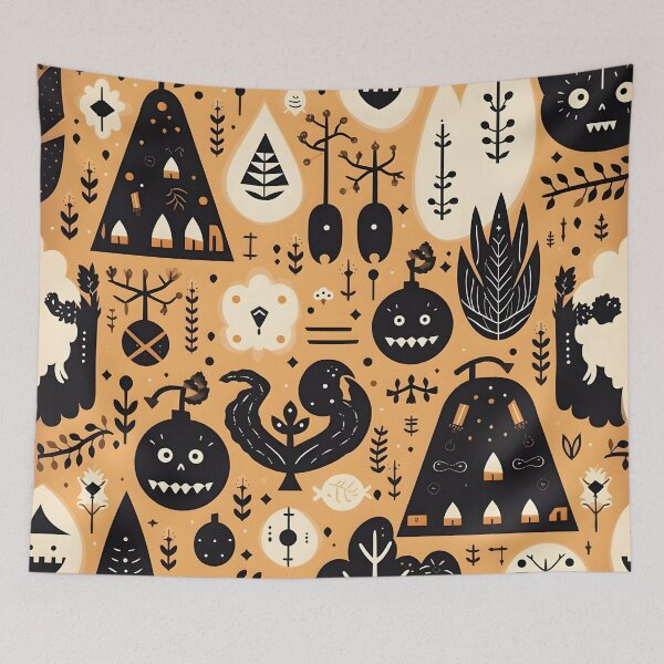 Item preview, Spooky Halloween Mingle designed and sold by wildlynordics.