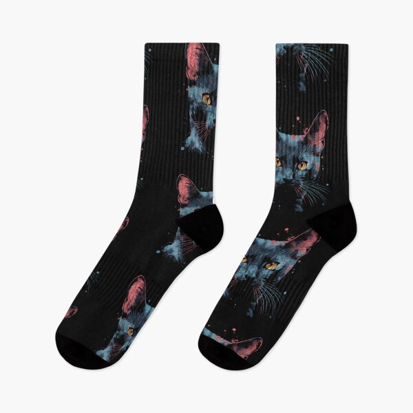Item preview, Russian Blue - Street Art Vintage Distressed Cats designed and sold by GVRDesign.