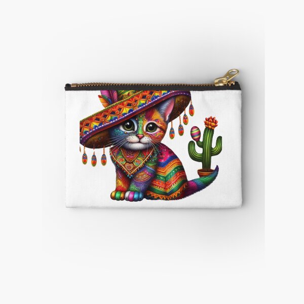 Item preview, Mexican Artisanal Kitten: A Touch of Realism and Tradition "2" designed and sold by PatyCreations.